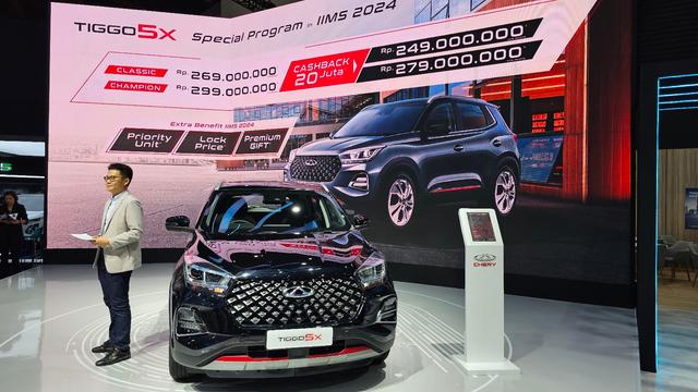 IIMS 2024: Chery Tiggo 5X Meluncur, Harganya di Bawah Rp250 Jutaan!