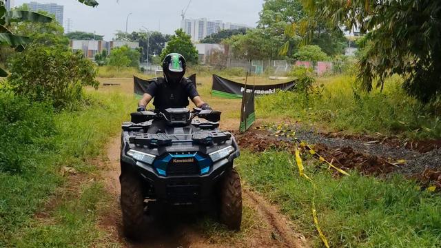 Spesifikasi ATV Kawasaki Brute Force 750, Tenaganya Badak!