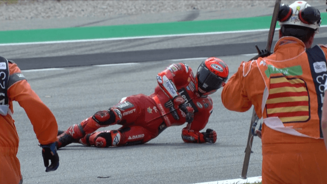 Binder Buka Suara Usai Lindas Kaki Pecco di MotoGP Catalunya