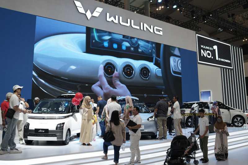 Wuling Air ev, CloudEV dan BinguoEV Laris Manis di GIIAS 2024