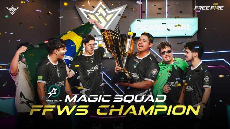 Tim Free Fire dari Brasil, Magic Squad Juara FFWS 2023