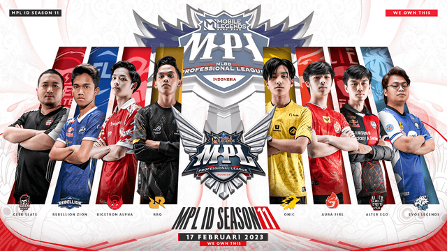 MPL ID Season 11: Jadwal Lengkap, Tim dan Rooster yang Bertanding