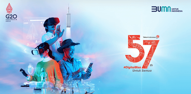 Selamat Ulang Tahun ke-57, Telkom!