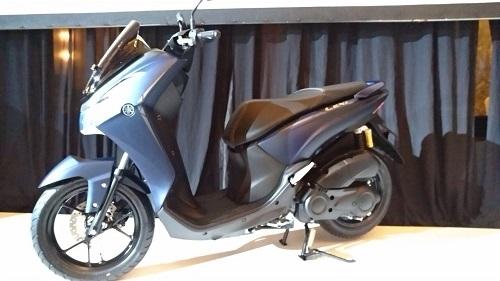 Seperti Ini Tampang Bongsor Yamaha Lexi  125 