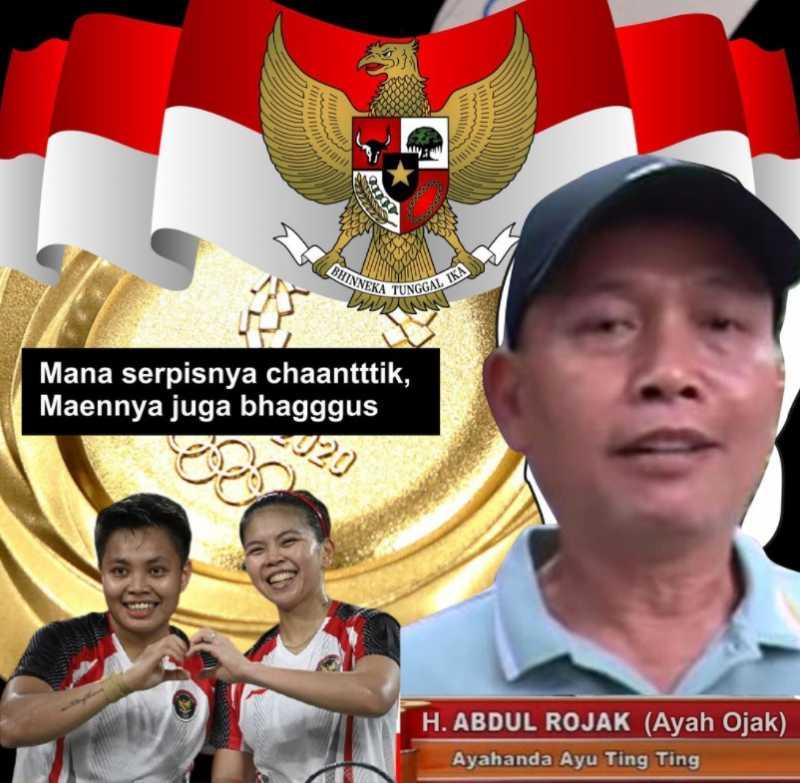 4 Meme Ucapan Selamat untuk Greysia/Apriyani Bikin Perut Mules