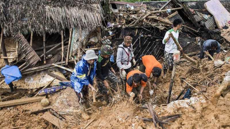 40,90 Juta Orang Indonesia Tinggal di Wilayah Longsor